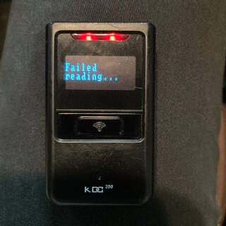 kdc200i バーコードリーダー　せどり　横側ボタン不良(その他)