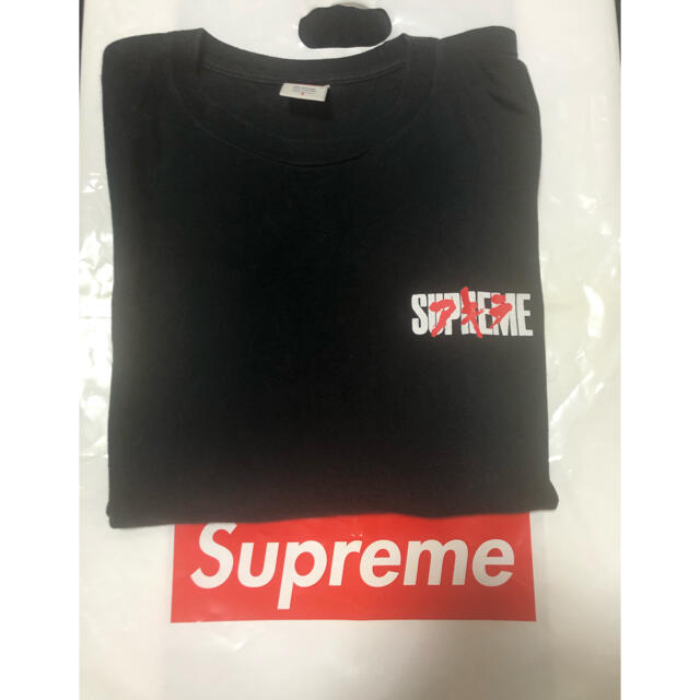 supreme akira neo tokyo ロンt アキラ　黒　ブラックメンズ