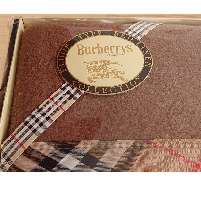 BURBERRY(バーバリー)のYU-KI様専用  BURBERRY’S バーバリー  ウール毛布   キッズ/ベビー/マタニティの寝具/家具(毛布)の商品写真