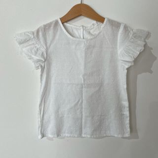 エイチアンドエム(H&M)のえまこ様専用　H&M フリルブラウス　フリルトップス(ブラウス)