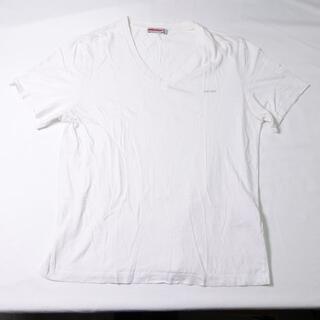 プラダ(PRADA)のPRADA　Tシャツ　メンズ　ホワイト(Tシャツ/カットソー(半袖/袖なし))