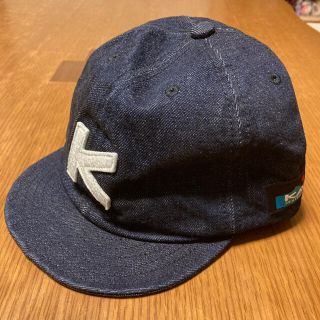 カブー(KAVU)のKAVU カブー ベースボールキャップ デニム 日本製(キャップ)