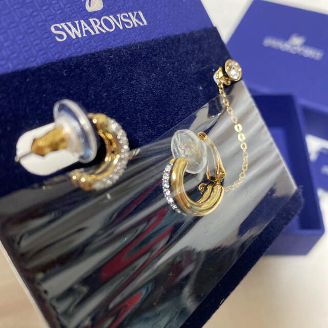 SWAROVSKI(スワロフスキー)のSWAROVSKI スワロフスキー Time イヤーカフ レディースのアクセサリー(ピアス)の商品写真