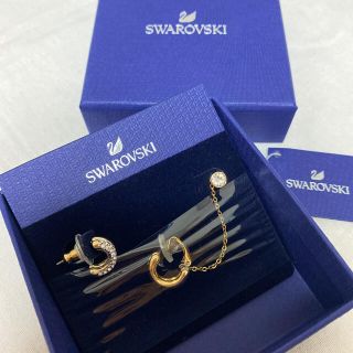 スワロフスキー(SWAROVSKI)のSWAROVSKI スワロフスキー Time イヤーカフ(ピアス)