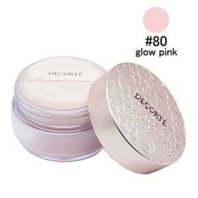 COSME DECORTE(コスメデコルテ)のコスメデコルテ　フェイスパウダー　glow pink 80 コスメ/美容のベースメイク/化粧品(フェイスパウダー)の商品写真