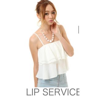 リップサービス(LIP SERVICE)のリップサービス　トップス(ベアトップ/チューブトップ)