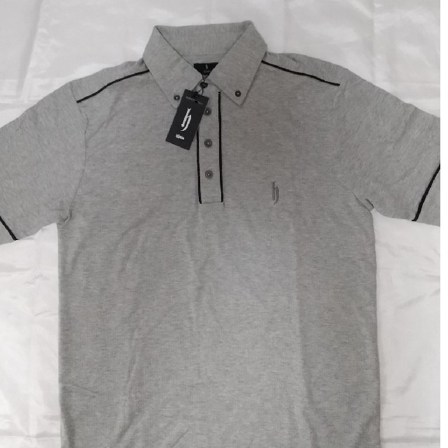 dj honda(ディージェイホンダ)のメンズ    DJホンダ    グレーポロシャツ   半袖  新品  サイズM メンズのトップス(ポロシャツ)の商品写真