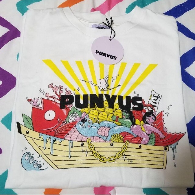 新品★完売！ロゴカーゴスウェットパンツ★PUNYUS★プニュズ