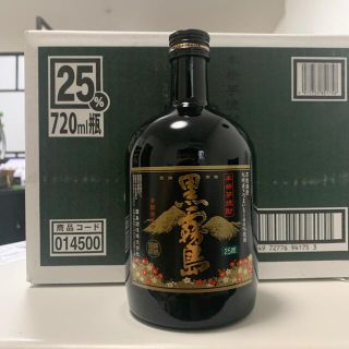 新品、未開封、黒霧島 720ml × 6本　25度数(焼酎)