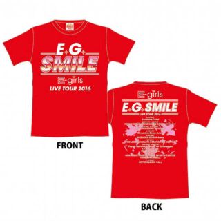 イーガールズ(E-girls)のE-girls ライブツアーTシャツ(アイドルグッズ)