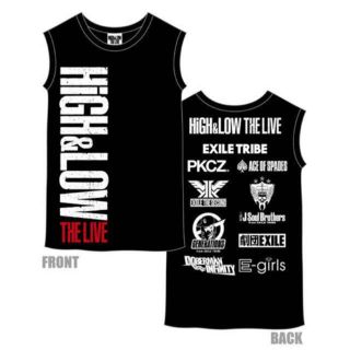 エグザイル トライブ(EXILE TRIBE)のHIGH＆LOW ノースリーブTシャツ(アイドルグッズ)