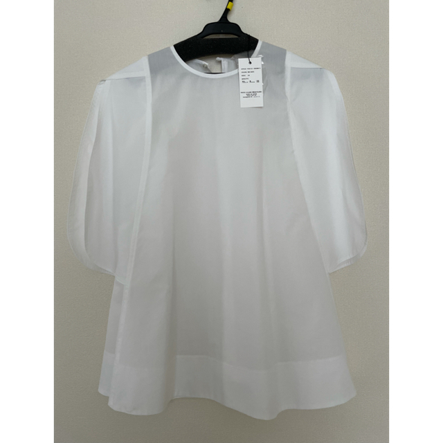 yori ルナスリーブブラウス ホワイト 36 トップス yori ルナスリーブブラウス ホワイト 36 トップス