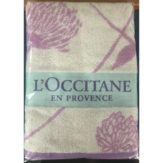 L'OCCITANE(ロクシタン)の【ロクシタン】非売品 バスタオル エンタメ/ホビーのコレクション(ノベルティグッズ)の商品写真