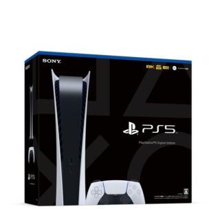 ソニー(SONY)の新品・未開封 PS5 プレイステーション5　デジタル・エディション(家庭用ゲーム機本体)