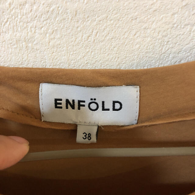 ENFOLD(エンフォルド)のエンフォルド ノースリーブ カットソー レディースのトップス(カットソー(半袖/袖なし))の商品写真