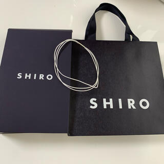 シロ(shiro)のSHIRO 紙袋　ショップ袋　ショッパー　ギフト用セット　(ショップ袋)