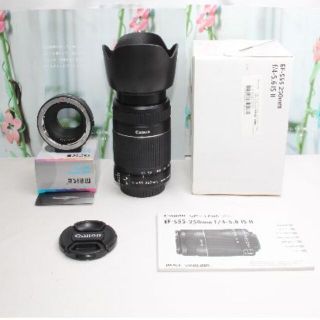 Canon用マウントアダプター＆EF-S 55-250 mm IS IIの通販 by CAMELIFE ...