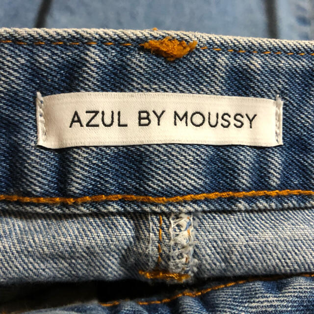 AZUL by moussy(アズールバイマウジー)のAZUL BY MOUSSY デニムタイトスカート レディースのスカート(ひざ丈スカート)の商品写真