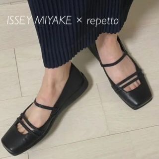 イッセイミヤケ(ISSEY MIYAKE)の[xp4morf様専用] ISSEY MIYAKE × repetto(バレエシューズ)