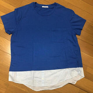 Tシャツ　ブルー(Tシャツ(半袖/袖なし))