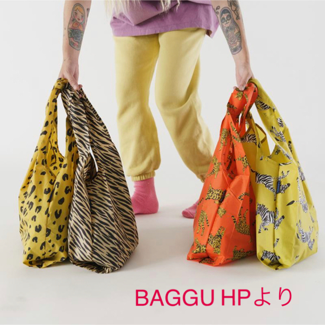 BAGGU エコバック　ベンガルキャット