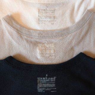 ムジルシリョウヒン(MUJI (無印良品))の中古品です♡無印良品Tシャツ Sサイズ3枚(Tシャツ(半袖/袖なし))