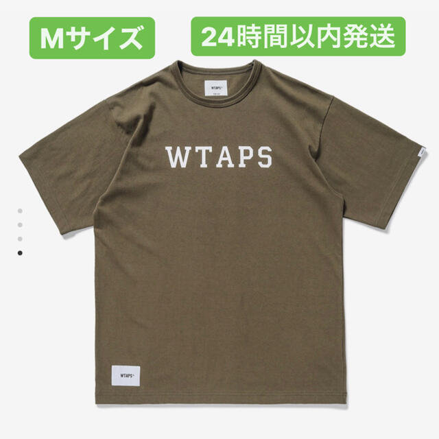 WTAPS COLLEGE SS COTTON オリーブ M 新品 21SS 緑