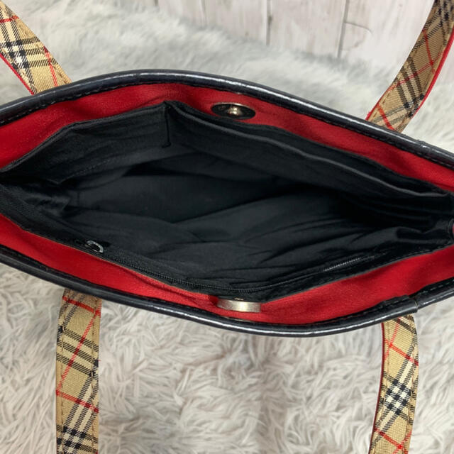 BURBERRY トートバッグ ノバチェック レッドの通販 by Mk @即購入ok!!|バーバリーブルーレーベルならラクマ BLUE LABEL - ●美品 レア●バーバリーズ 最新作低価