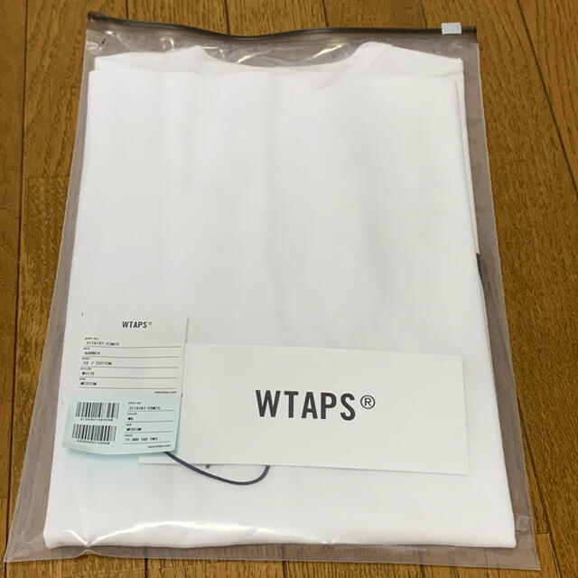 W)taps(ダブルタップス)のWTAPS BANNER SS COTTON ホワイト M 新品 21SS 白 メンズのトップス(Tシャツ/カットソー(半袖/袖なし))の商品写真