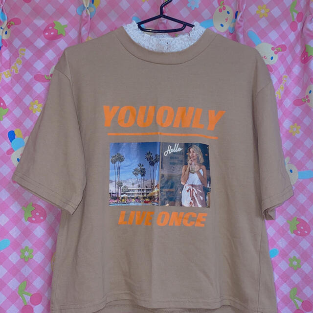 SPINNS(スピンズ)のピープス系Tシャツ レディースのトップス(Tシャツ(半袖/袖なし))の商品写真