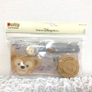 ディズニー(Disney)のダッフィー　歯ブラシセット(歯ブラシ/歯みがき用品)