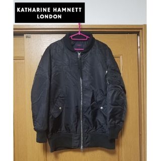 キャサリンハムネット(KATHARINE HAMNETT)の【新品】HAMNETT ハムネット ブルゾン　MA1 ダウンジャケット　コート(ブルゾン)