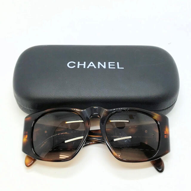 CHANEL シャネル サングラス アイウェア フルリム ココマーク べっ甲柄