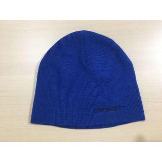 カーハート(carhartt)の★carhartt★ SIMPLE BEANIE ブルー(ニット帽/ビーニー)