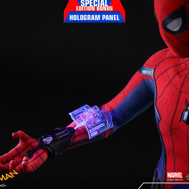 MARVEL(マーベル)のホットトイズ　クオーター スケール ホームカミング スパイダーマン DX版  エンタメ/ホビーのフィギュア(アメコミ)の商品写真