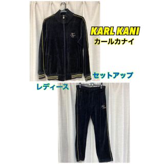 カールカナイ(Karl Kani)の更に値引き🌟レディース KARLKANI カールカナイ セットアップ ベロア(セット/コーデ)