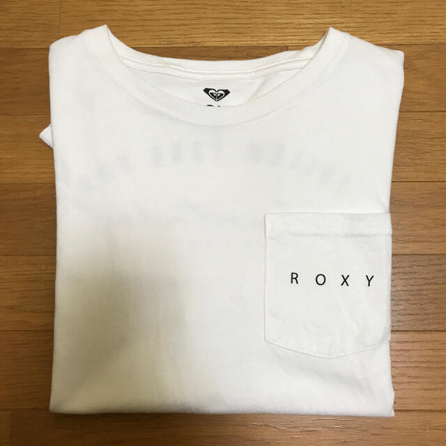 Roxy(ロキシー)のROXY 白Tシャツ こうちゃん様専用 レディースのトップス(Tシャツ(半袖/袖なし))の商品写真