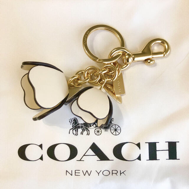 COACH(コーチ)のpan様専用です♪ COACH(コーチ）バックチャーム　キーホルダー ハンドメイドのファッション小物(バッグチャーム)の商品写真