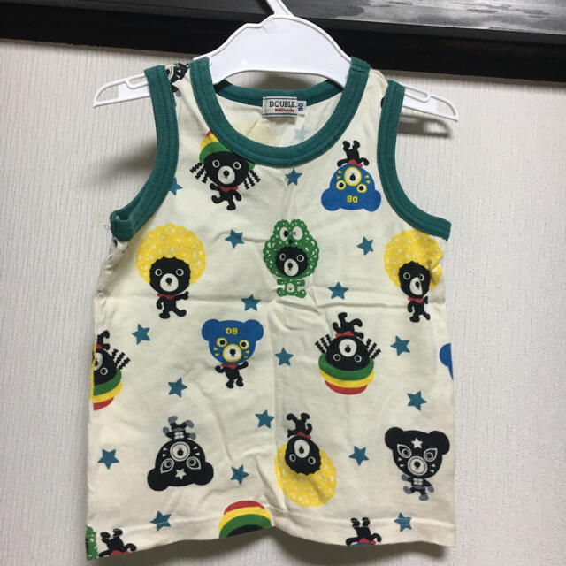 DOUBLE.B(ダブルビー)の【ダブルビー】ランニングシャツ キッズ/ベビー/マタニティのキッズ服男の子用(90cm~)(Tシャツ/カットソー)の商品写真