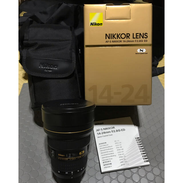 Nikon(ニコン)のNIKON AF-S NIKKOR14-24mm F2.8G ED 美品お買い得 スマホ/家電/カメラのカメラ(レンズ(ズーム))の商品写真