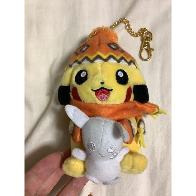 ピカチュウ　冬バージョン　ポケモン　ぬいぐるみマスコット | フリマアプリ ラクマ