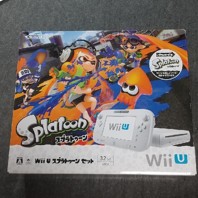 Nintendo Wii U スプラトゥーン セット - 家庭用ゲーム本体 Nintendo Wii U スプラトゥーン セット - 家庭用ゲーム本体
