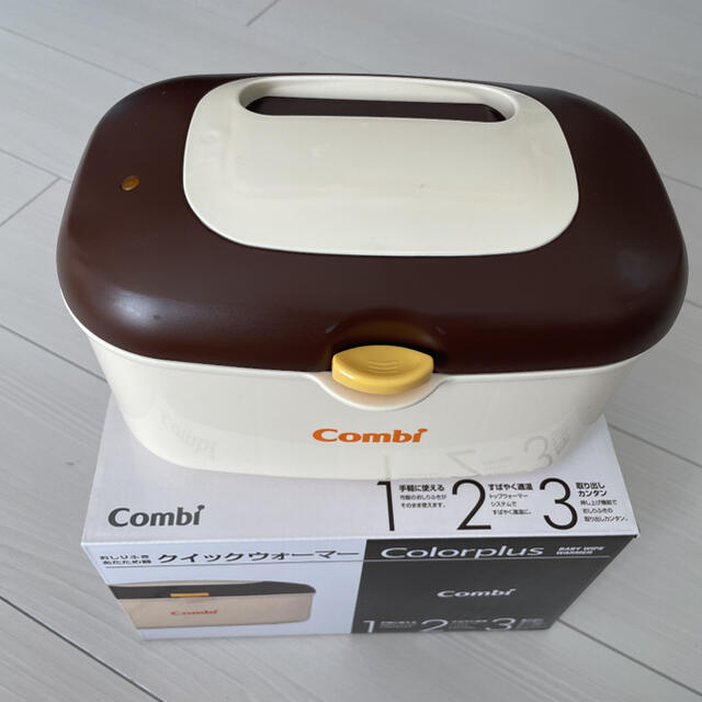 combi(コンビ)のコンビ Combi おしりふきウォーマー クイックウォーマー HU キッズ/ベビー/マタニティのおむつ/トイレ用品(ベビーおしりふき)の商品写真