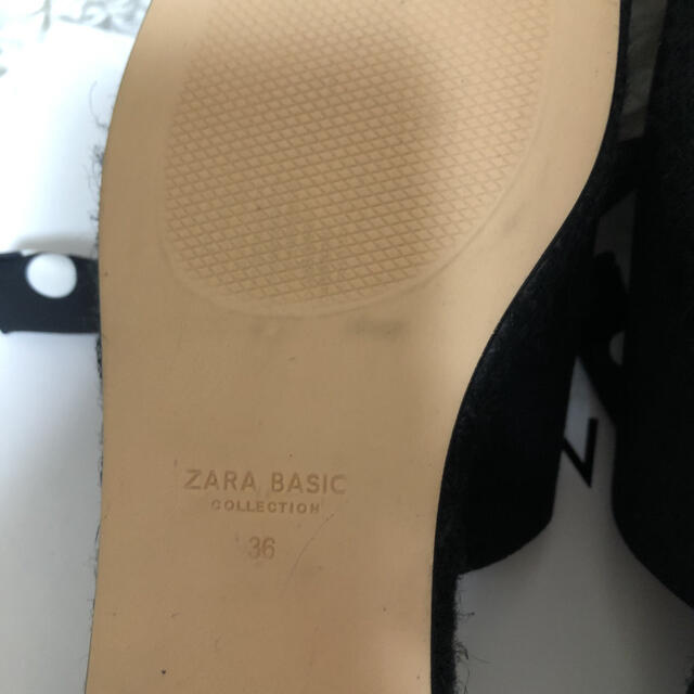 ZARA(ザラ)のZARA★ドット柄シューレース付きエスパドリーユ　サンダル レディースの靴/シューズ(サンダル)の商品写真