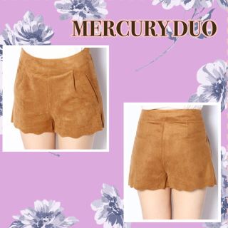 マーキュリーデュオ(MERCURYDUO)の美品♥【 MERCURY DUO】スカラ ショートパンツ  (ショートパンツ)