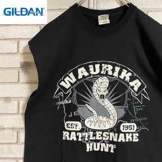 ギルタン(GILDAN)の90s 古着 ギルダン カットオフTシャツ ビッグシルエット ゆるだぼ(Tシャツ/カットソー(半袖/袖なし))