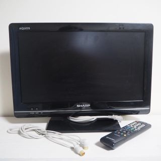 アクオス(AQUOS)のSHARP AQUOS LC-19K5 液晶テレビ 19インチ B-CAS付(テレビ)