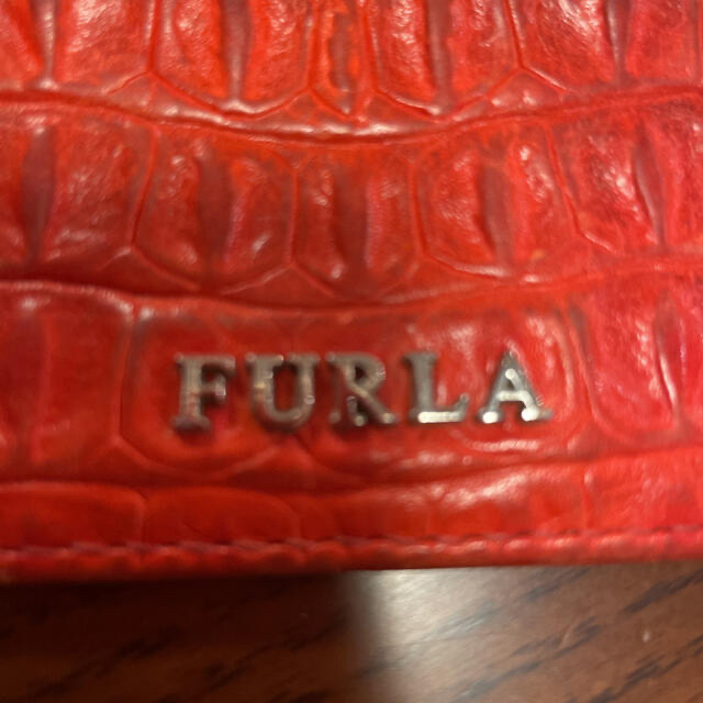 Furla(フルラ)のフルラ　オレンジ　パスケース レディースのファッション小物(名刺入れ/定期入れ)の商品写真