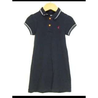 プチバトー(PETIT BATEAU)のプチバトー　ポロワンピース　(ワンピース)