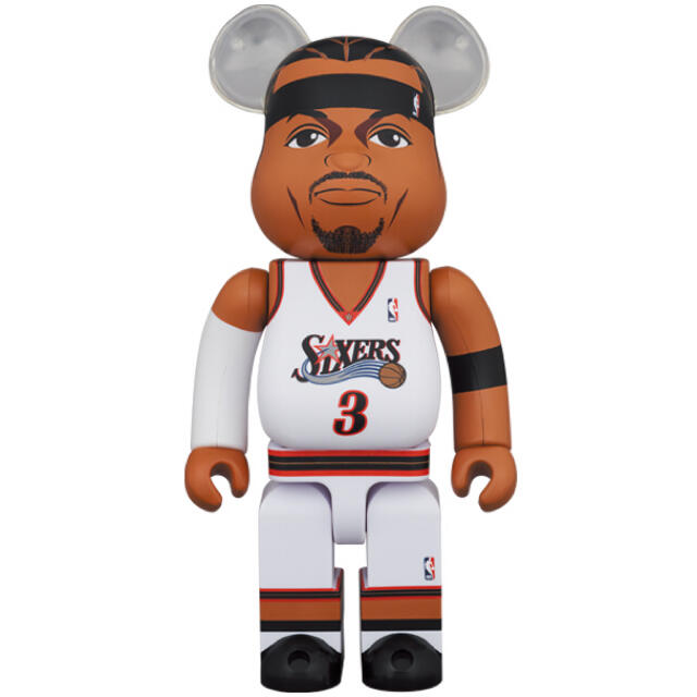 MEDICOM TOY(メディコムトイ)のBE@RBRICK Allen Iverson 100％ ＆ 400％ エンタメ/ホビーのフィギュア(その他)の商品写真